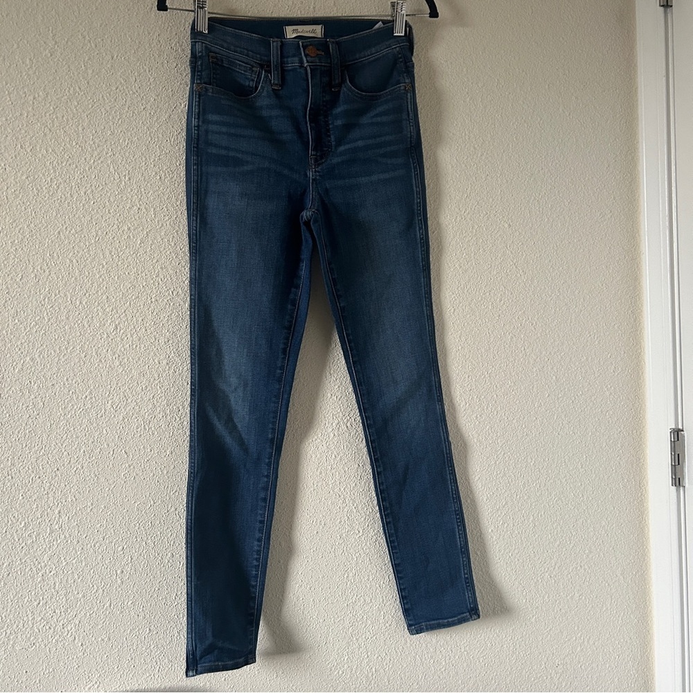 Madewell 10” Road Tripper High Waist Skinny Jeans Women’s 24 Stretch Party Date